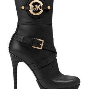 Michael Kors Stockard Booties Black 7.5